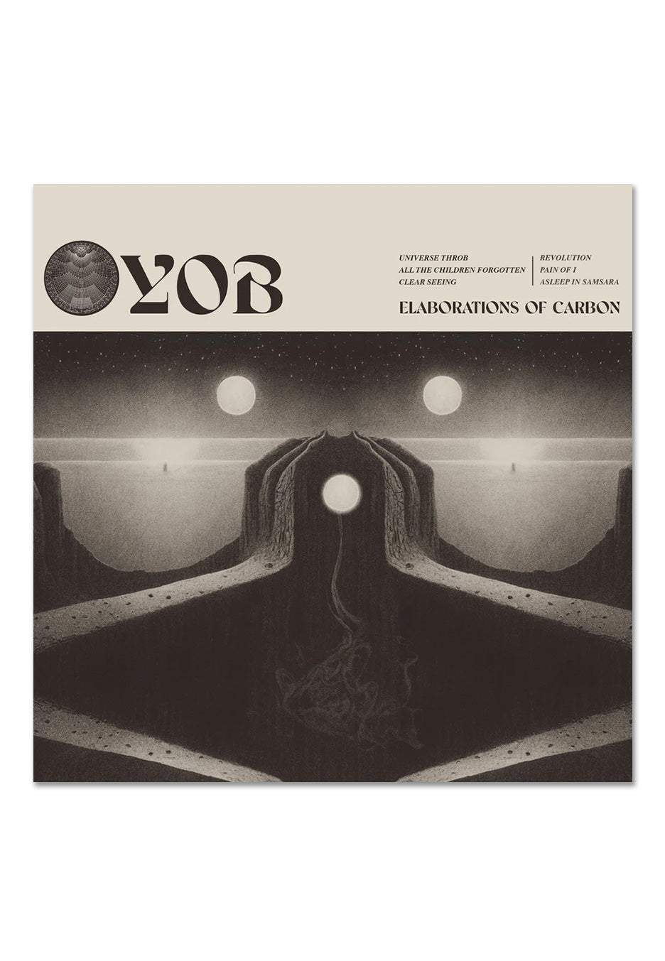 Yob - Elaborations Of Carbon Bone White - Colored 2 Vinyl | Neutral-Image