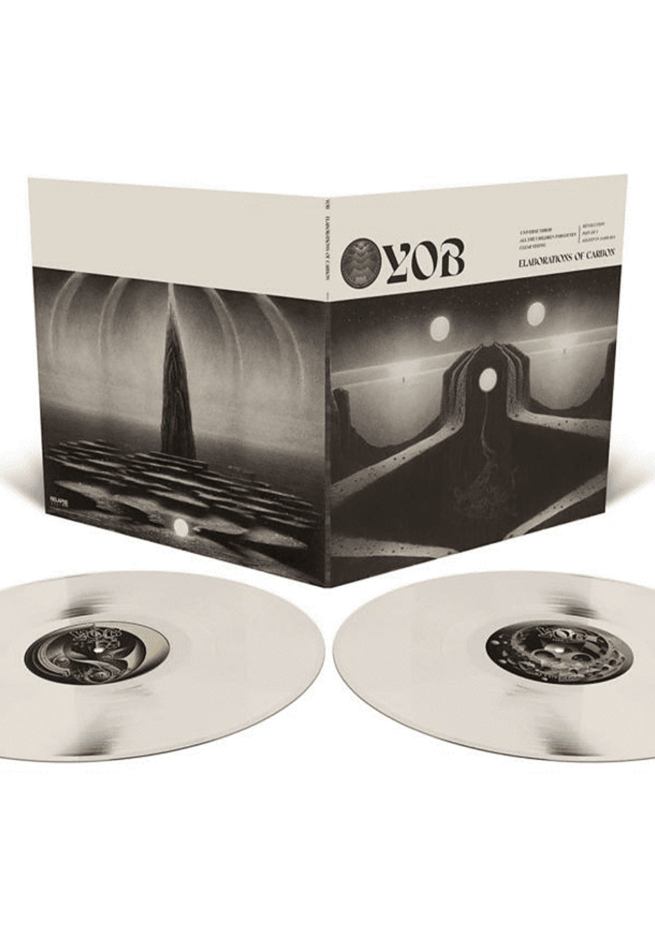 Yob - Elaborations Of Carbon Bone White - Colored 2 Vinyl | Neutral-Image