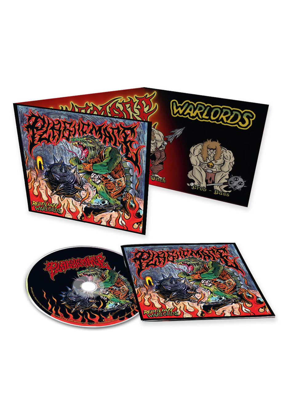 Plaguemace - Reptilian Warlords - Digipak CD | Neutral-Image