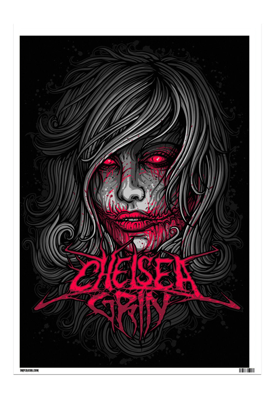 Chelsea Grin - Girl Face - Poster | Neutral-Image