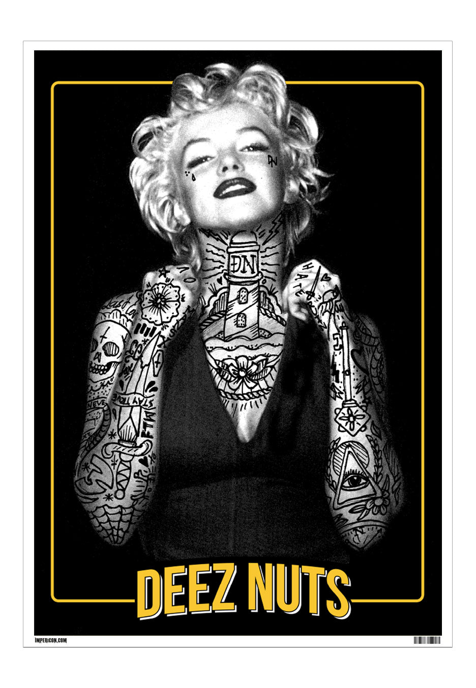 Deez Nuts - Tattoo Girl - Poster | Neutral-Image