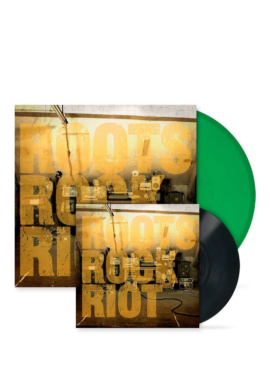 Skindred - Roots Rock Riot Transparent Green - Colored Vinyl + Seven Inch | Neutral-Image