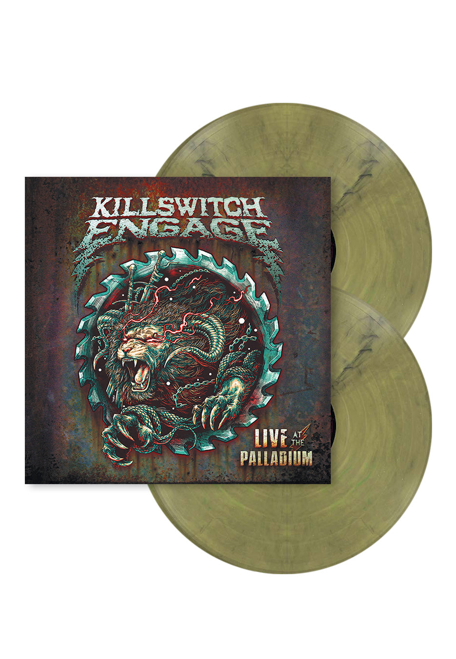 Killswitch Engage - Live At The Palladium Clear Moss Green - Marbled 2 Vinyl | Neutral-Image