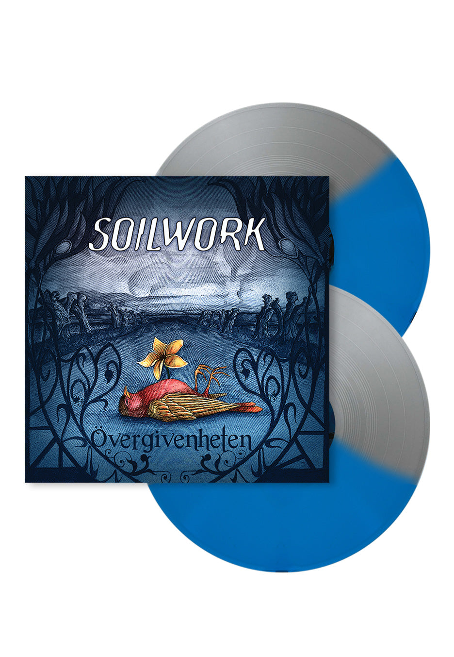 Soilwork - Övergivenheten Ltd. Blue/Silver Split - Colored 2 Vinyl | Neutral-Image