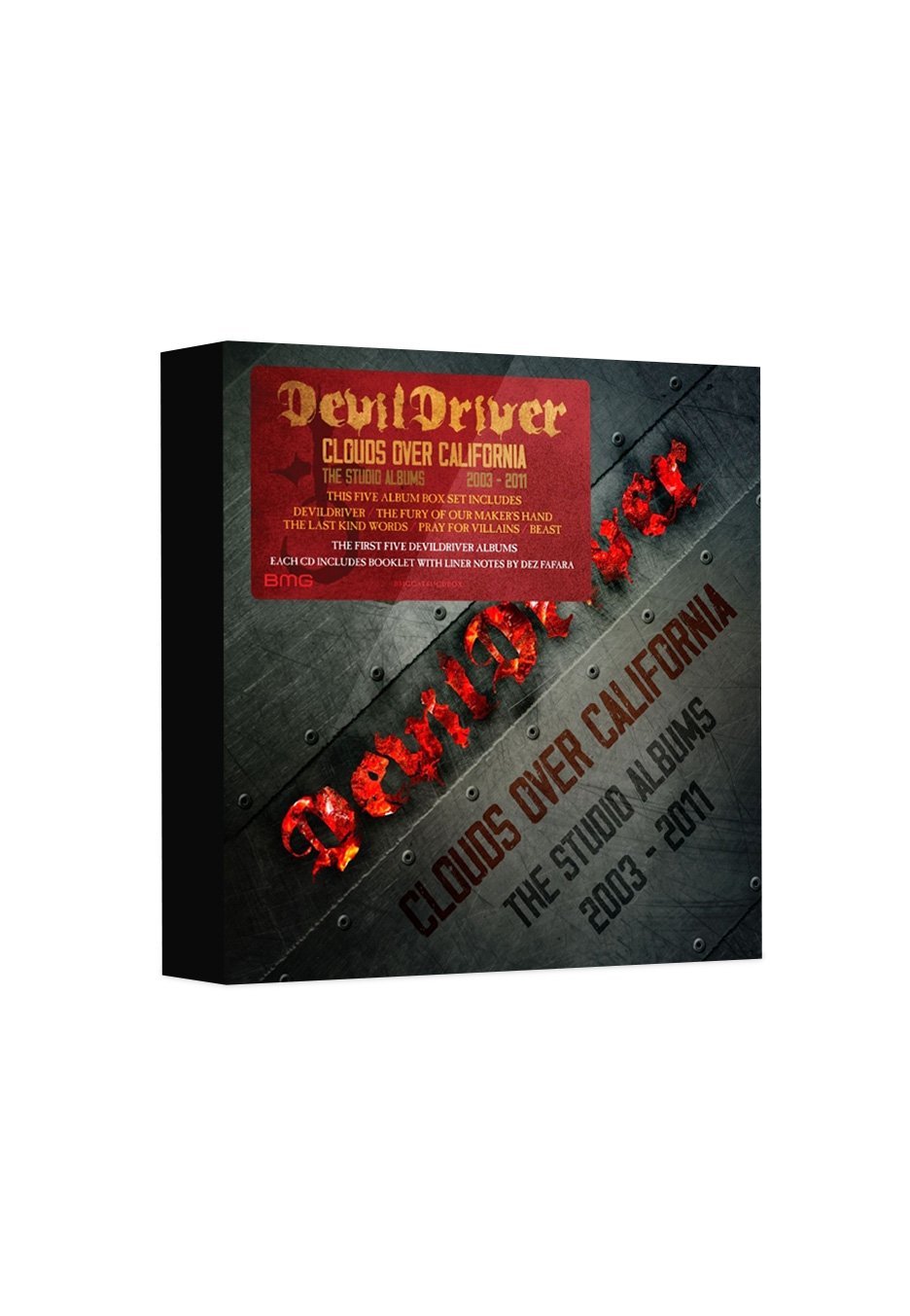 DevilDriver - Clouds Over California: The Studio Albums 2003-2011 - 9 Vinyl Box | Neutral-Image