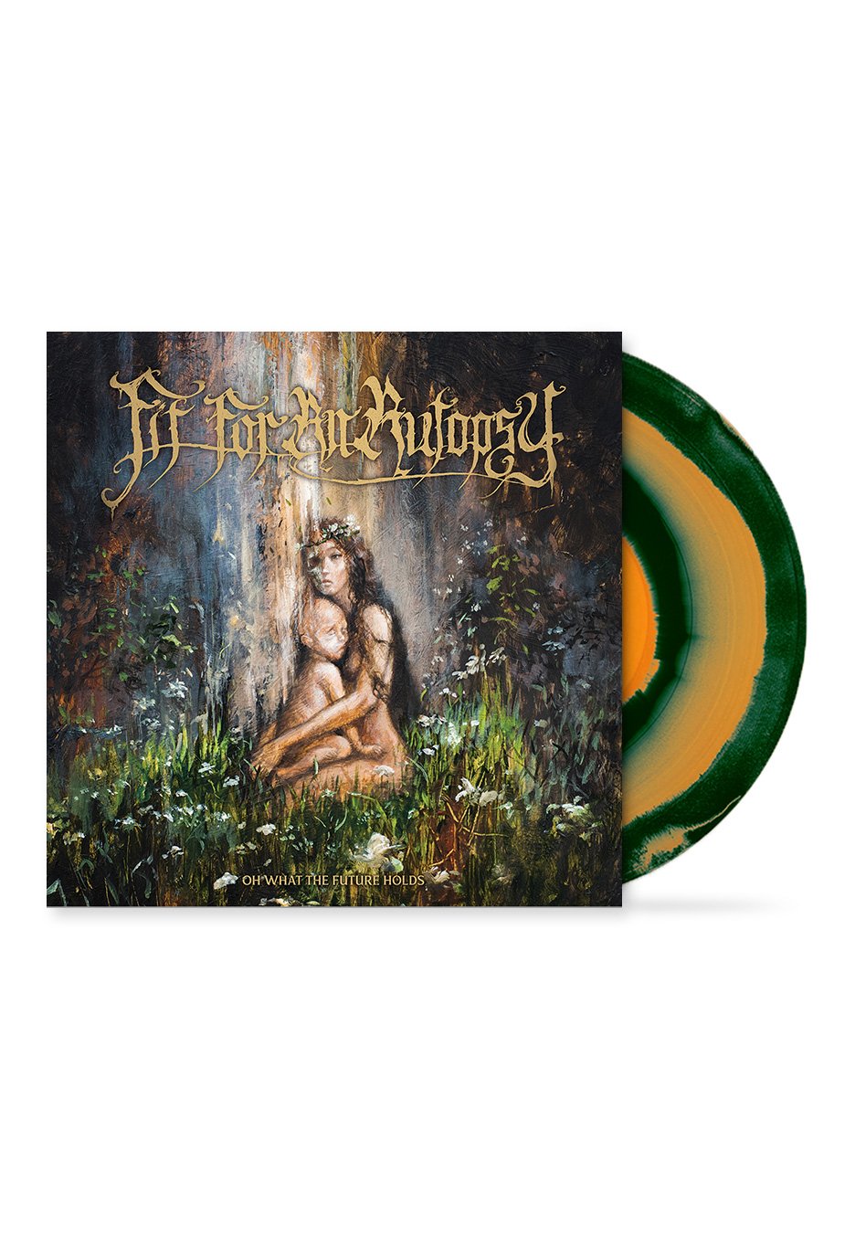 Fit For An Autopsy - Oh What The Future Holds Orange/Dark Green - Colored Vinyl | Neutral-Image