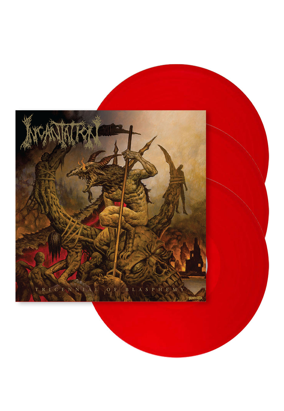 Incantation - Tricennial Of Blasphemy Blood Red - Colored 3 Vinyl | Neutral-Image