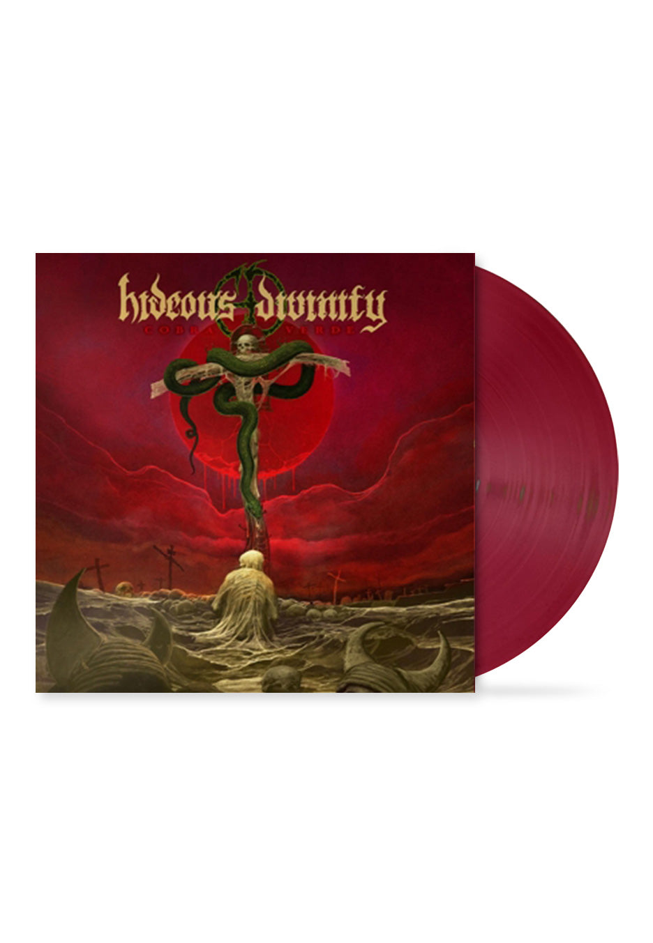 Hideous Divinity - Cobra Verde Red - Colored Vinyl | Neutral-Image