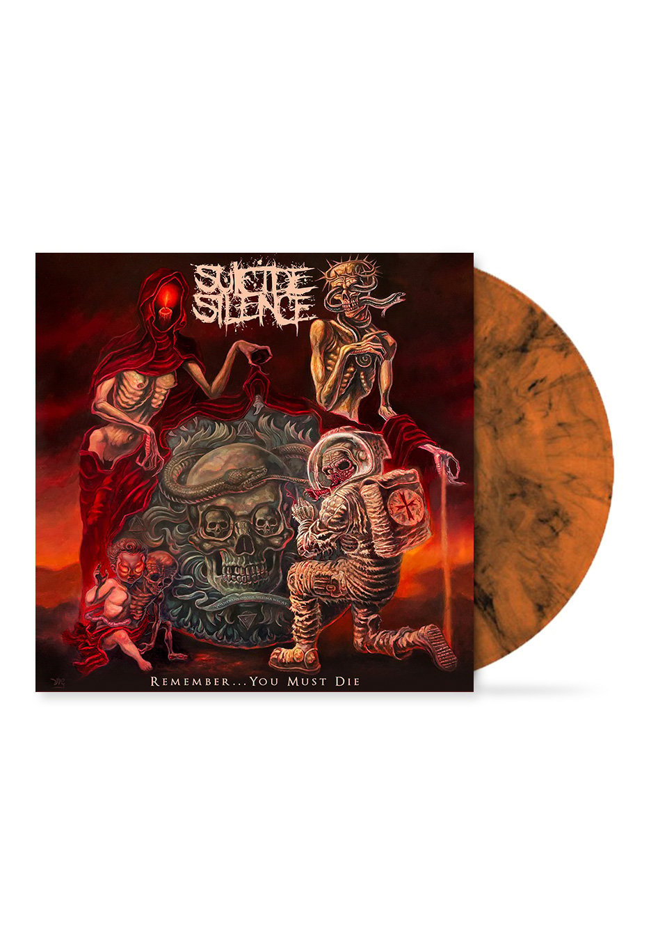 Suicide Silence - Remember... You Must Die Transparent Orange/Back - Marbled Vinyl | Neutral-Image