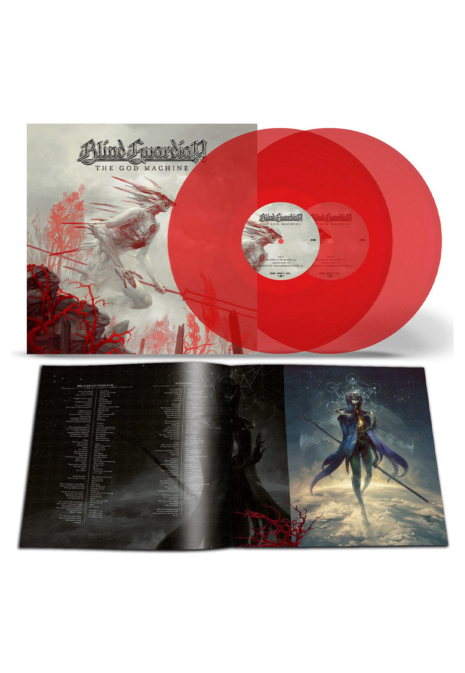 Blind Guardian - The God Machine Ltd. Transparent Red - Colored 2 Vinyl | Neutral-Image