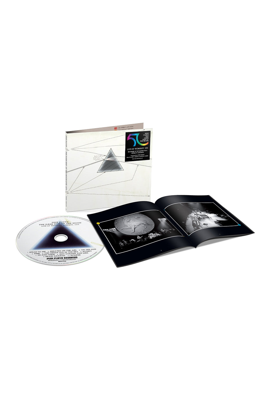 Pink Floyd - The Dark Side Of The Moon: Live At Wembley 1975 (2023 Master) - Digipak CD | Neutral-Image