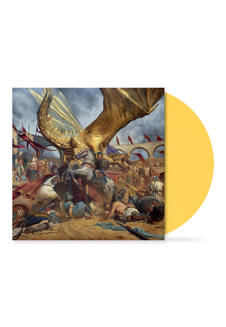 Trivium - In The Court Of The Dragon Transparent Yellow - Colored Vinyl