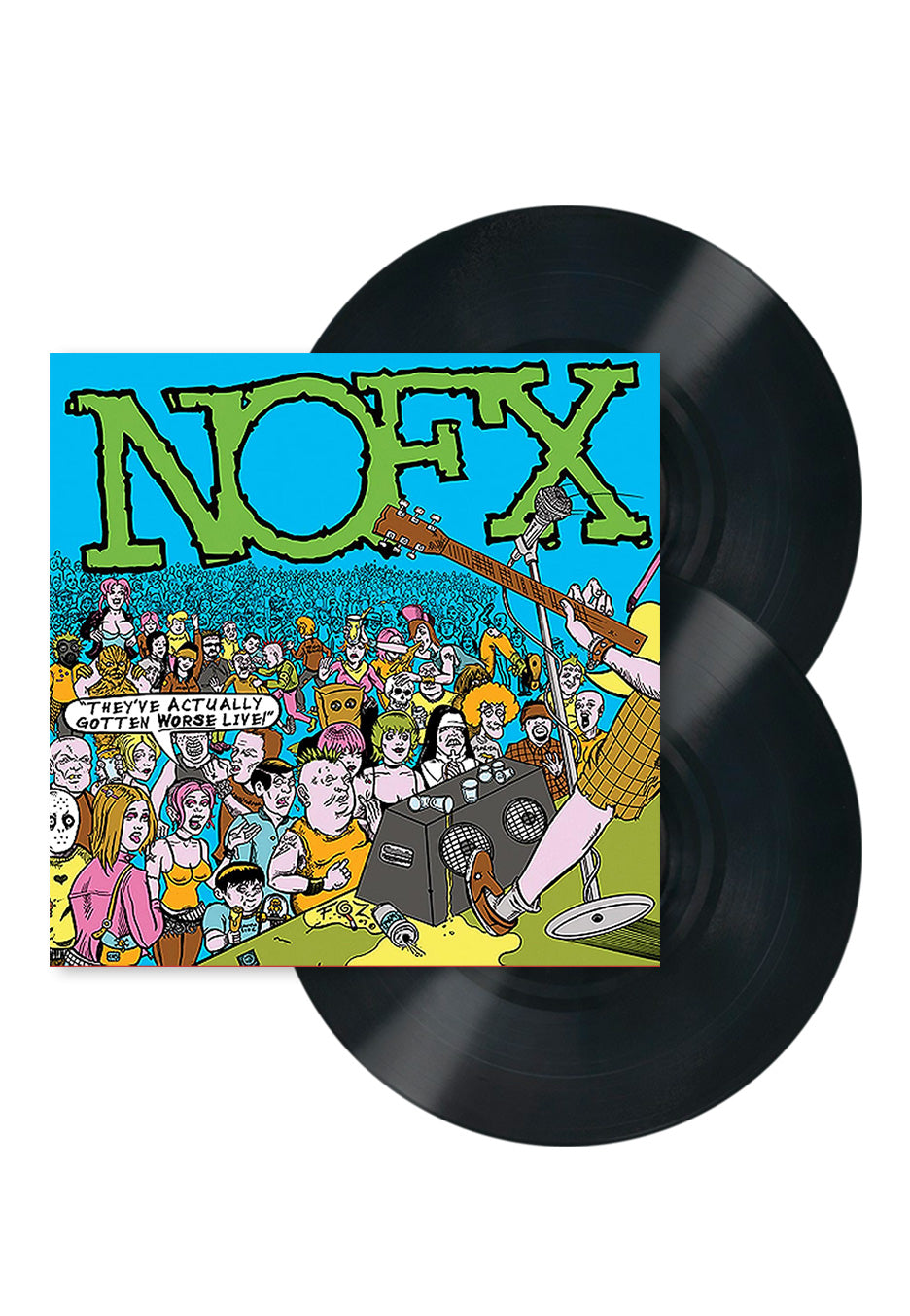 NOFX - They've Actually Gotten Worse Live - 2 Vinyl | Neutral-Image