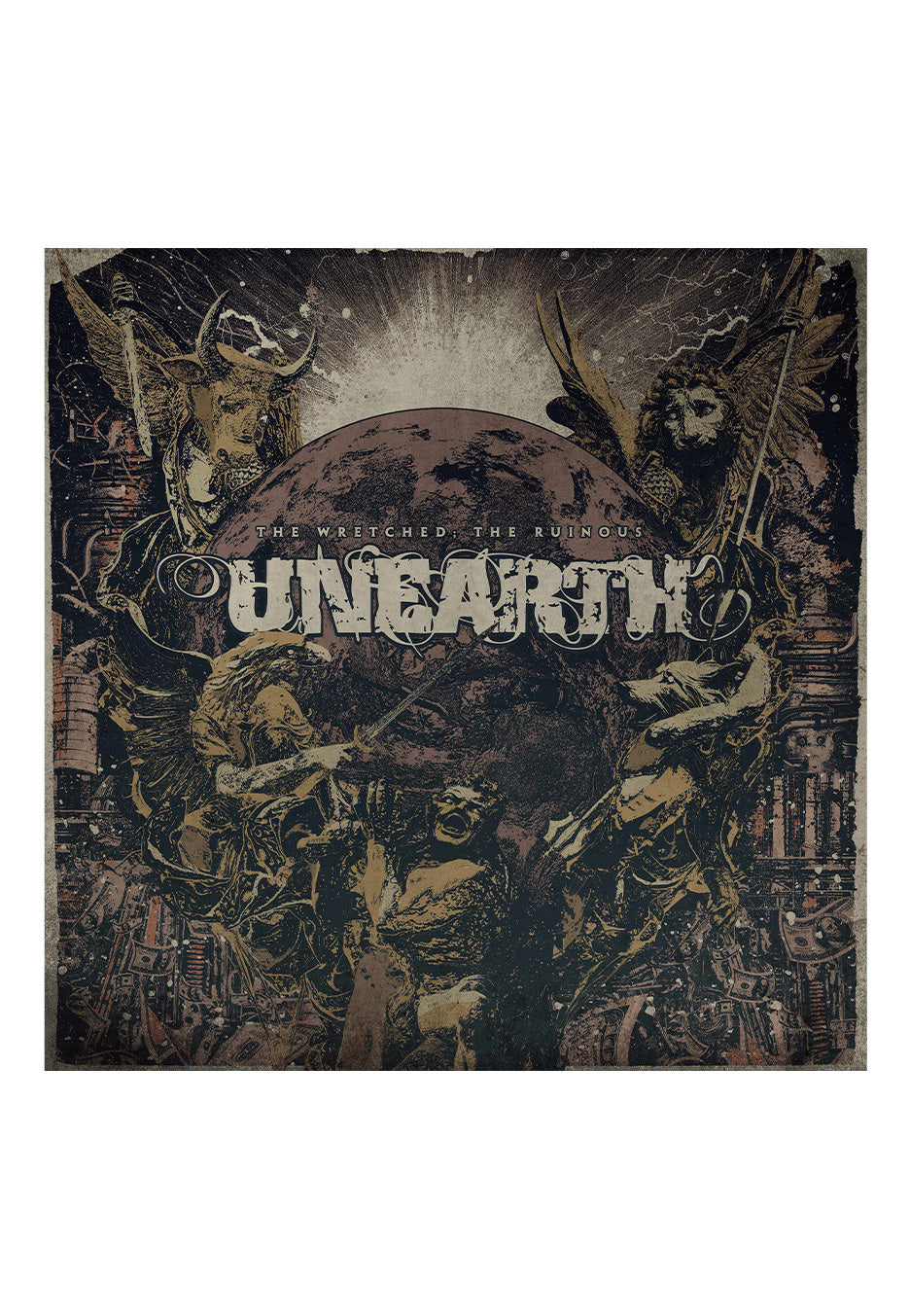 Unearth - The Wretched; The Ruinous Ltd. Transparent Red - Colored Vinyl | Neutral-Image