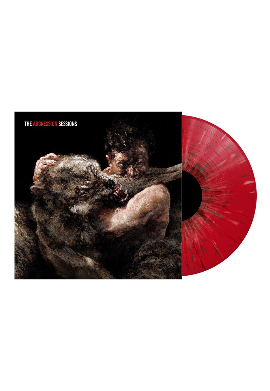 Thy Art Is Murder/Fit For An Autopsy/Malevolence - The Aggression Sessions Red/Black - Splattered Vinyl | Neutral-Image