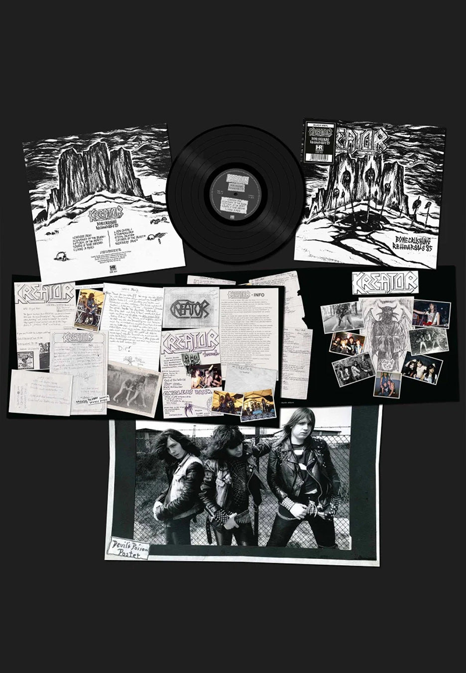 Kreator - Bonecrushing Rehearsals '85 Ltd. - Vinyl | Neutral-Image