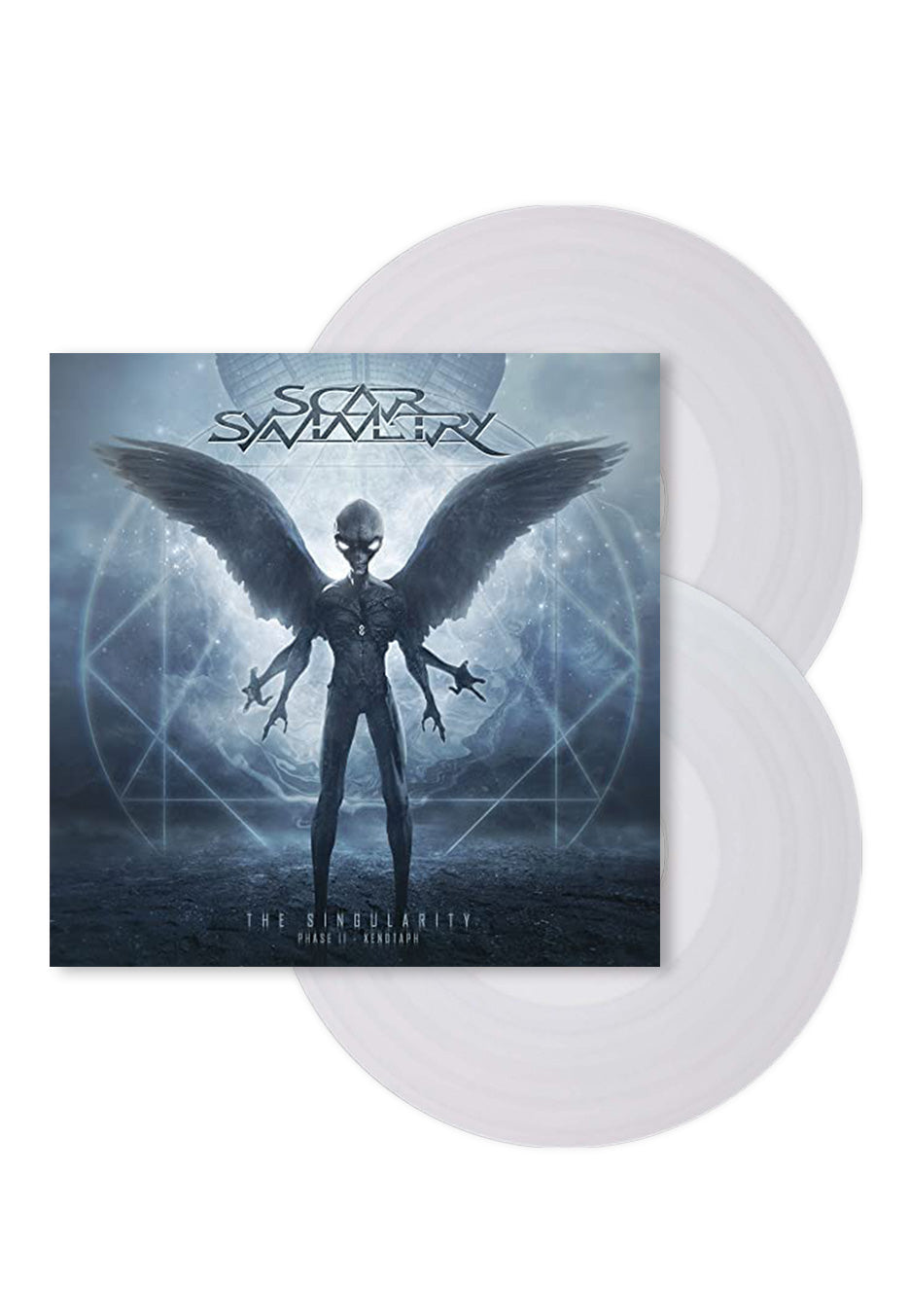 Scar Symmetry - The Singularity Phase II-Xenotaph Clear - Colored 2 Vinyl | Neutral-Image