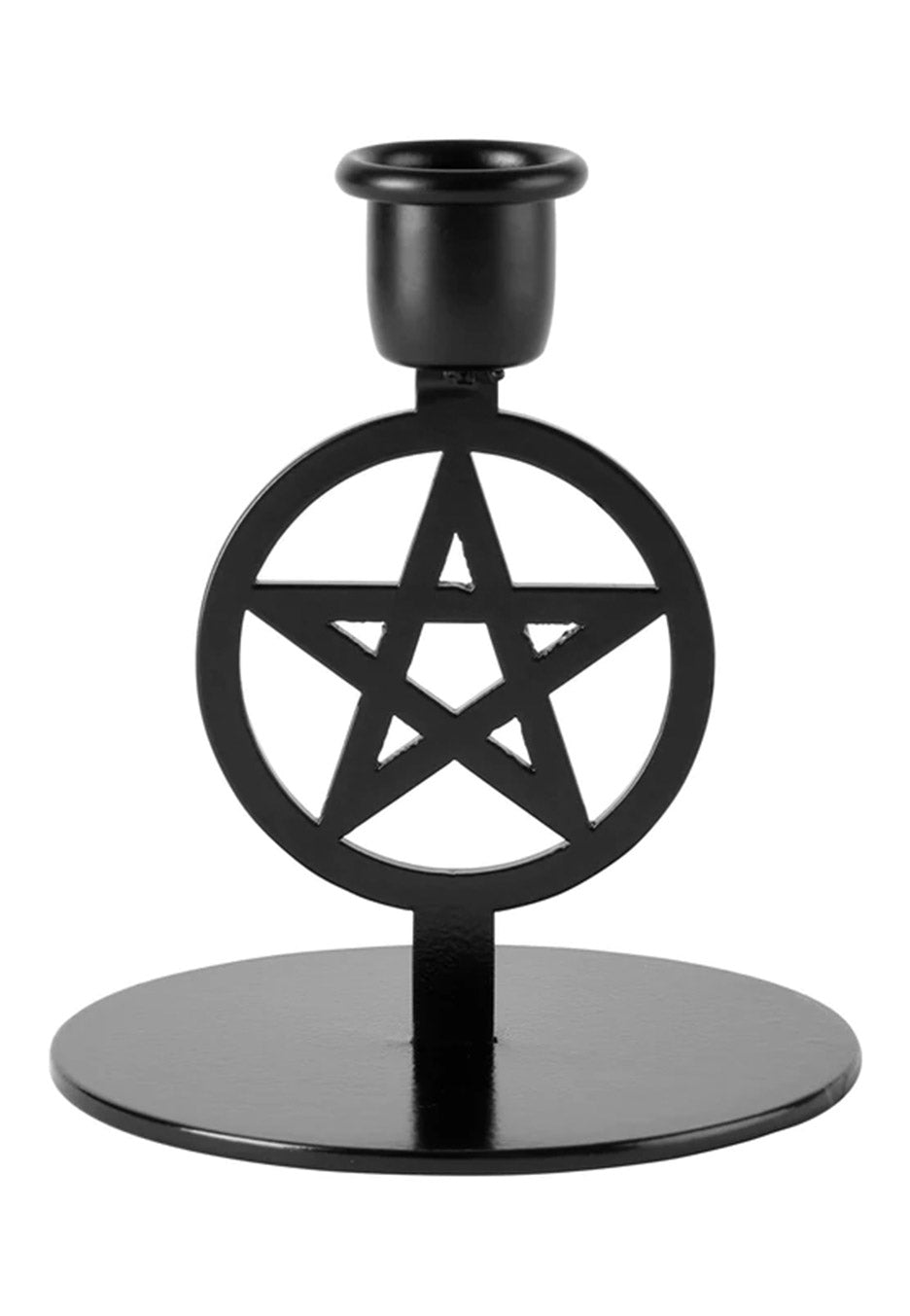 Killstar - Pentagram Black - Candle Holder | Neutral-Image