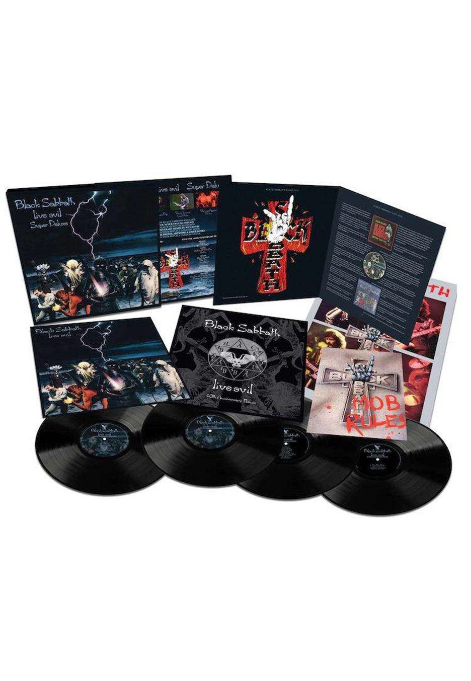 Black Sabbath - Live Evil (Super Deluxe 40th Anniversary Edition) - 4 Vinyl | Neutral-Image