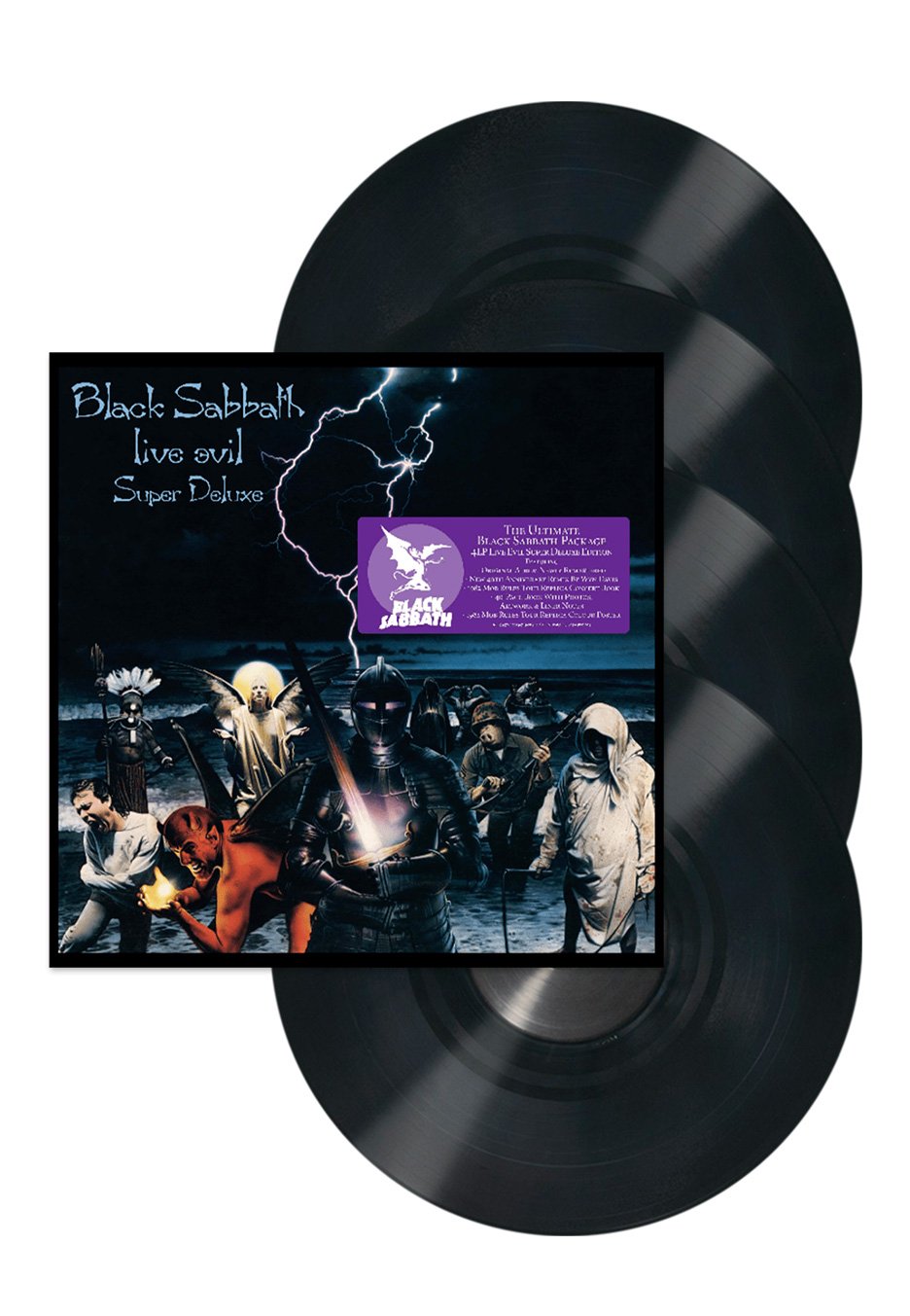 Black Sabbath - Live Evil (Super Deluxe 40th Anniversary Edition) - 4 Vinyl | Neutral-Image