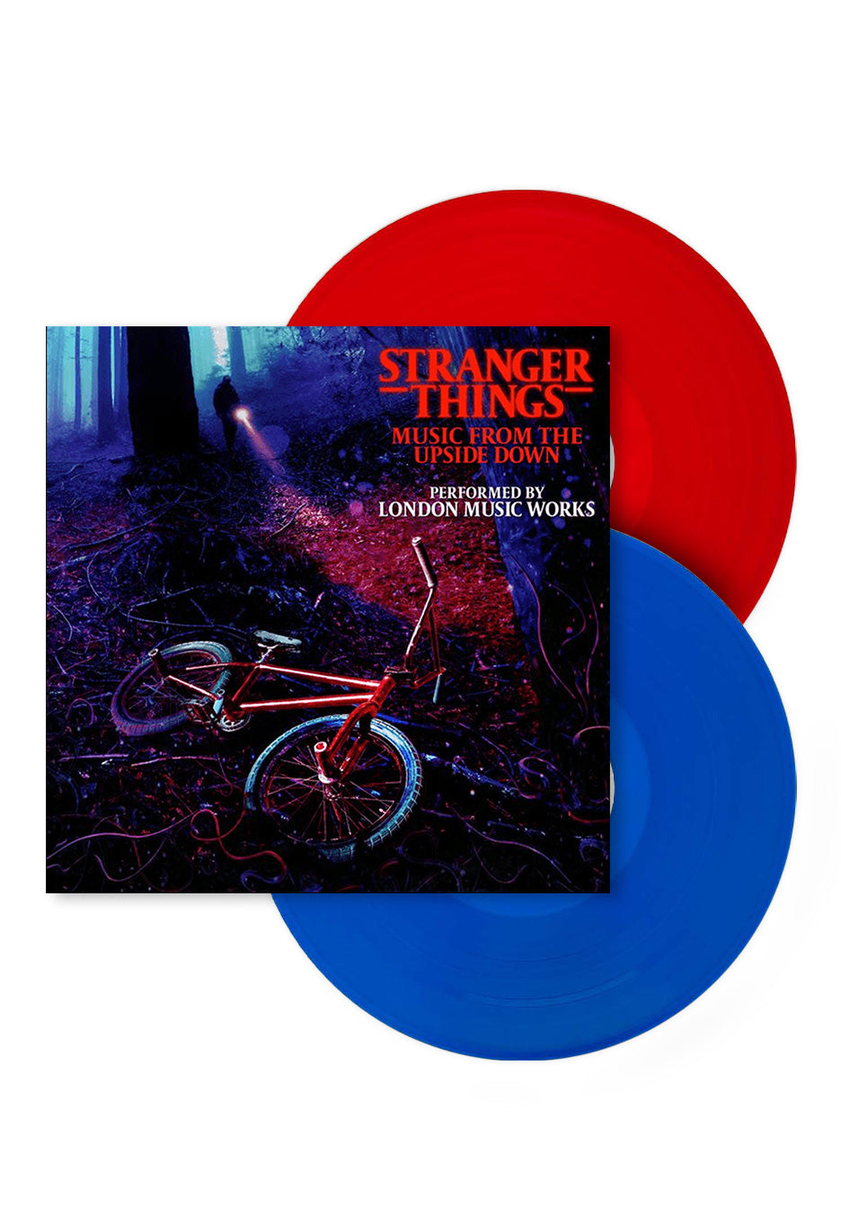 Stranger Things - Music From The Upside Down (London Music Works) Red & Blue - Colored 2 Vinyl | Neutral-Image