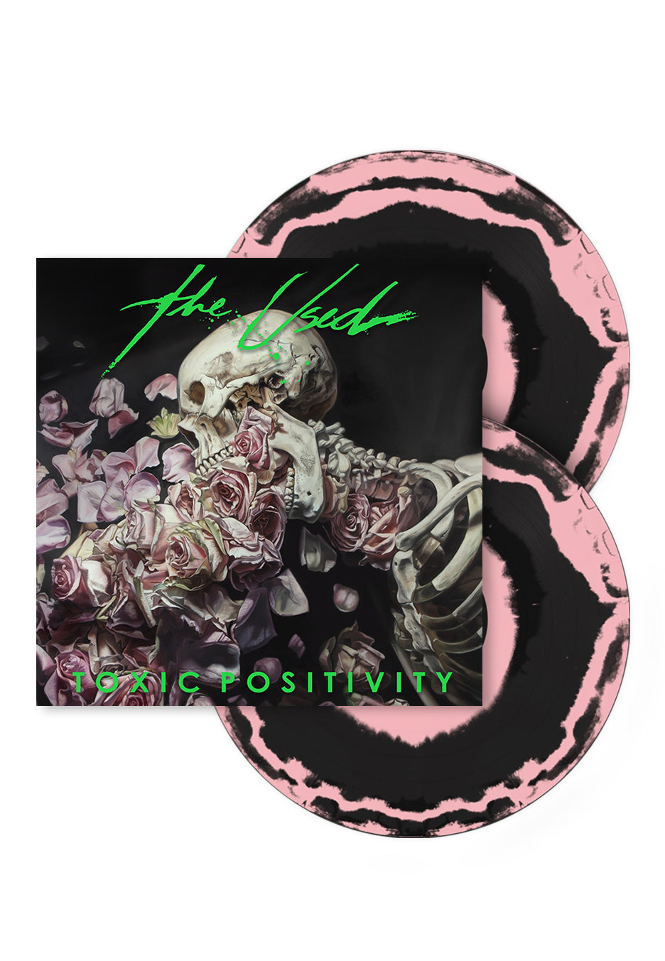 The Used - Toxic Positivity Black/Pink - Colored 2 Vinyl | Neutral-Image