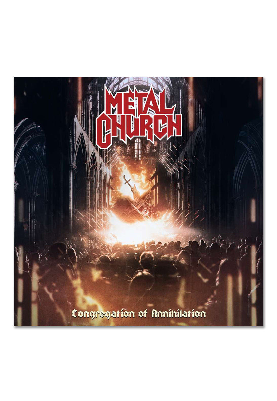 Metal Church - Congregation Of Annihilation Ltd. Red/White Half/Half - Colored Vinyl | Neutral-Image