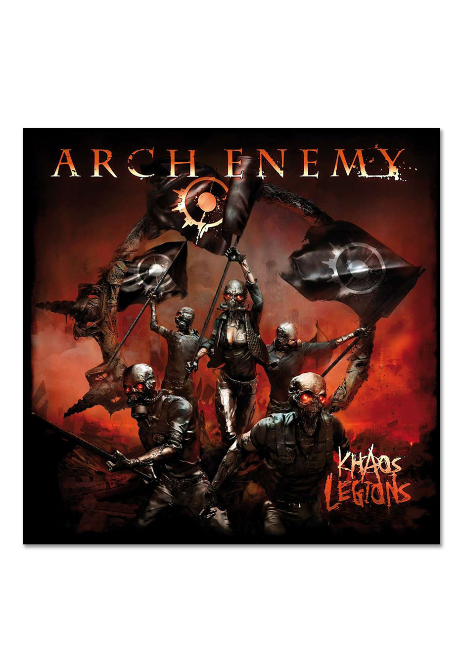 Arch Enemy - Khaos Legions (ReIssue 2023) Ltd. Orange - Colored Vinyl | Neutral-Image