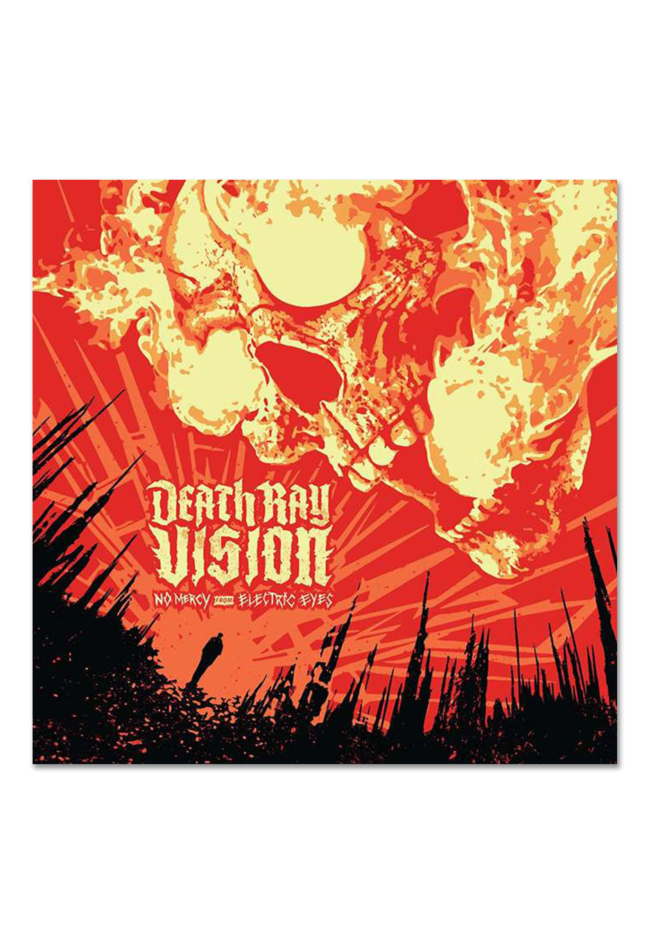 Death Ray Vision - No Mercy From Electric Eyes Red/Yellow - Marbled Vinyl | Neutral-Image