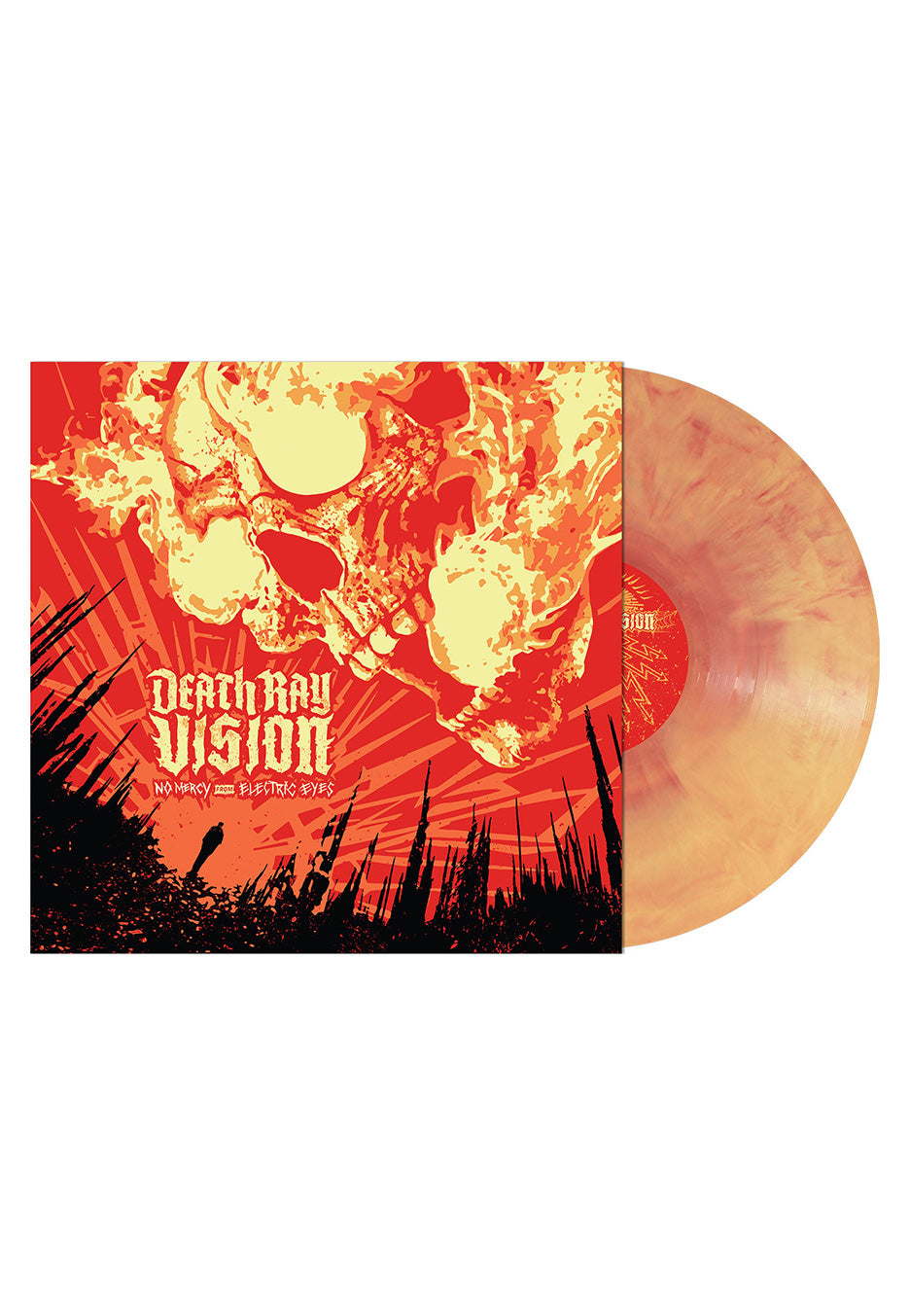 Death Ray Vision - No Mercy From Electric Eyes Red/Yellow - Marbled Vinyl | Neutral-Image