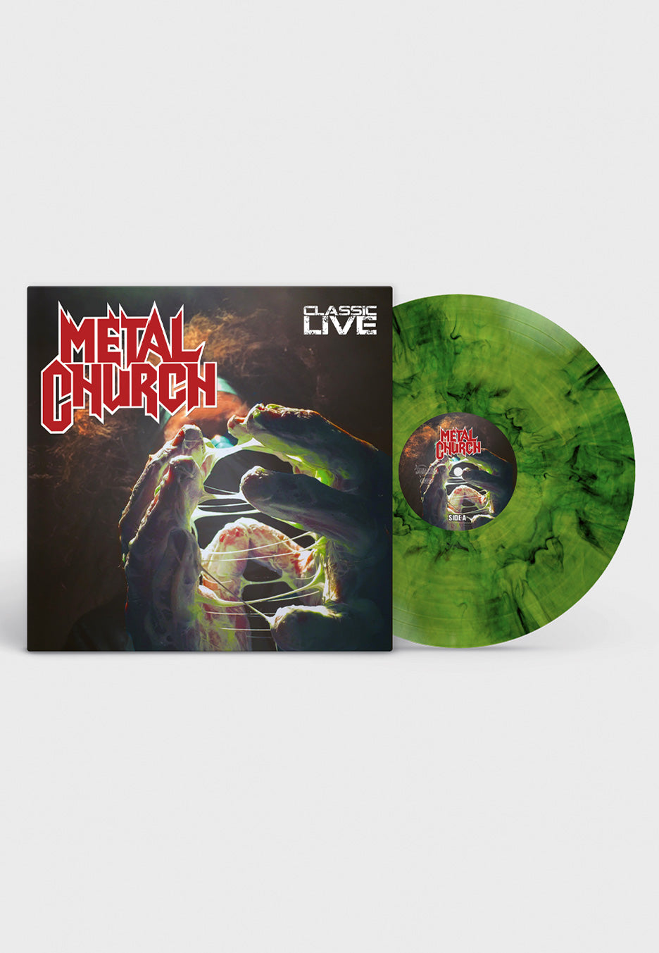 Metal Church - Classic Live Ltd. Yellow/Blue/Black - Marbled Vinyl | Neutral-Image