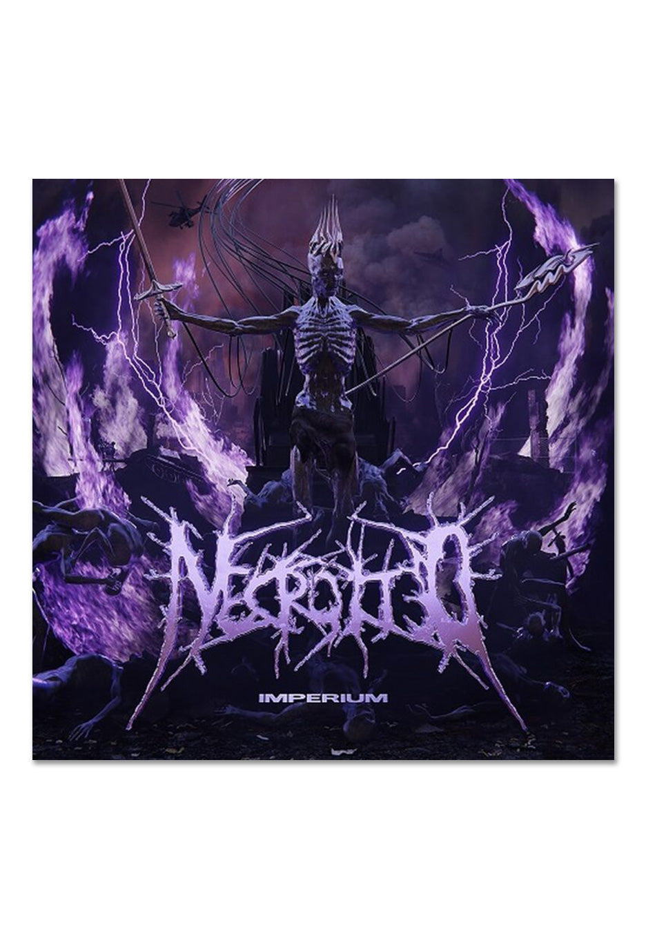 Necrotted - Imperium Ltd. Purple/White - Marbled Vinyl | Neutral-Image