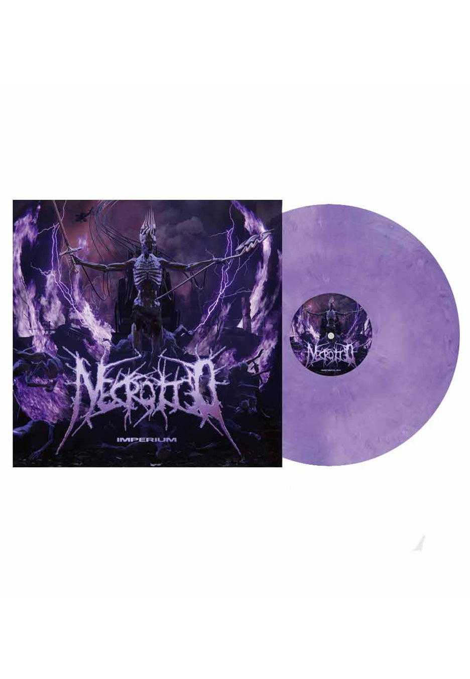 Necrotted - Imperium Ltd. Purple/White - Marbled Vinyl | Neutral-Image