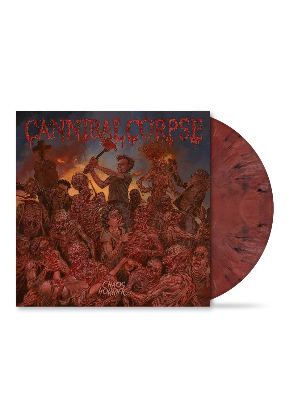 Cannibal Corpse - Chaos Horrific Burnt Flesh - Marbled Vinyl | Neutral-Image