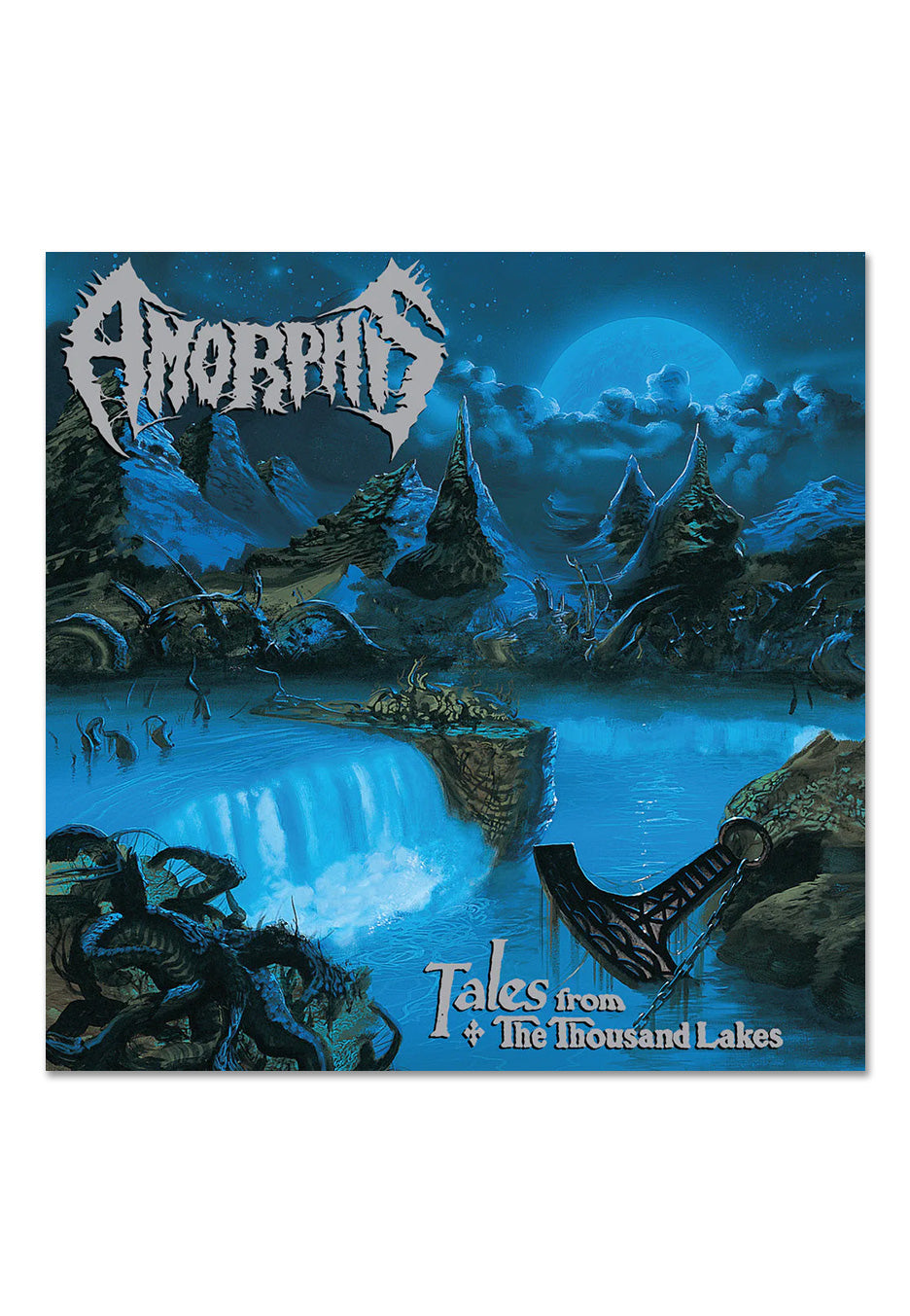 Amorphis - Tales From The Thousand Lakes Ltd. Royal Blue & Baby Blue Galaxy - Colored Vinyl | Neutral-Image