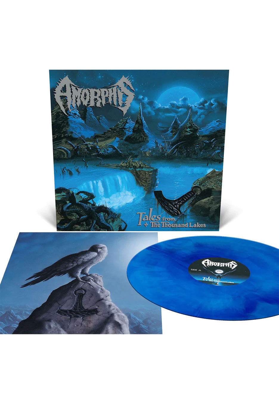 Amorphis - Tales From The Thousand Lakes Ltd. Royal Blue & Baby Blue Galaxy - Colored Vinyl | Neutral-Image