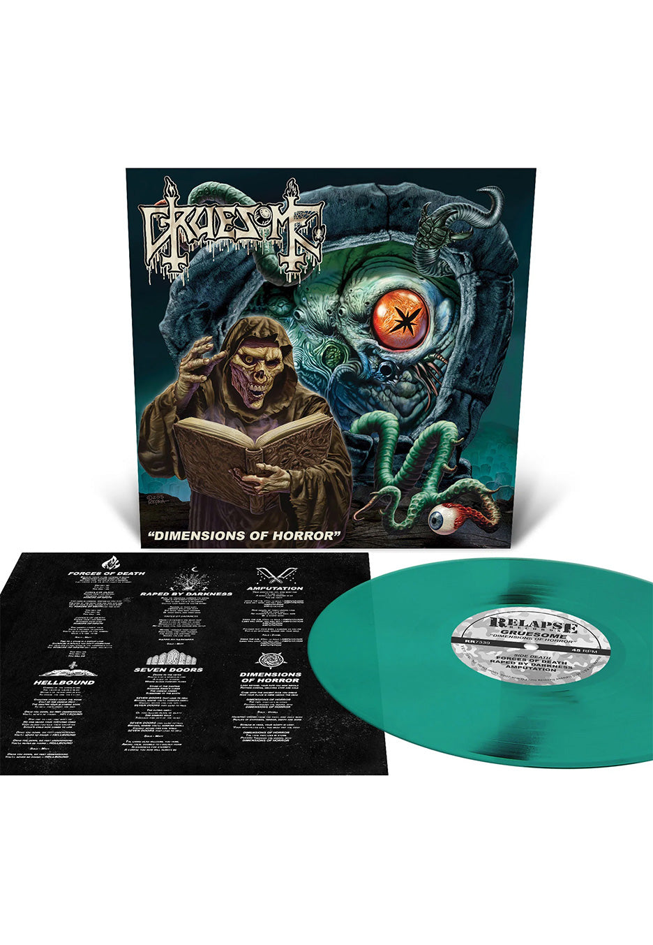 Gruesome - Dimensions Of Horror Clear Green - Colored Vinyl | Neutral-Image