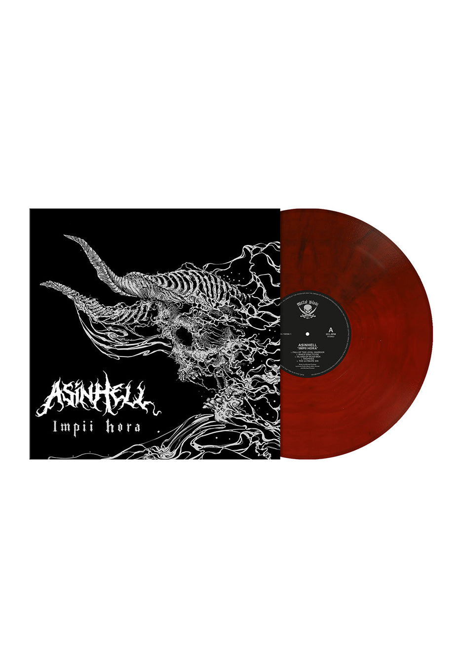 Asinhell - Impii Hora Crimson Red - Colored Vinyl | Neutral-Image