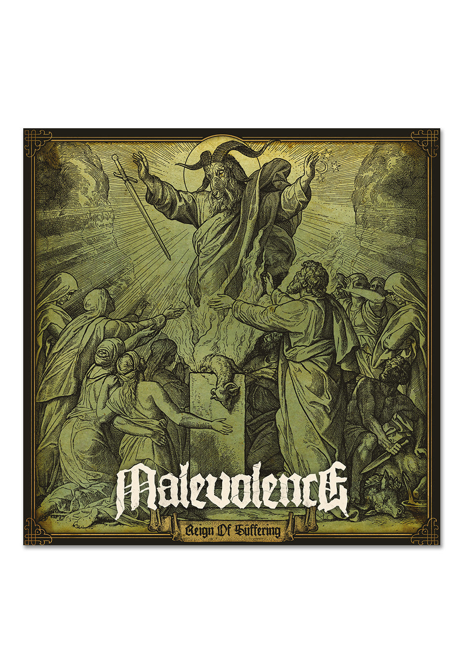 Malevolence - Reign Of Suffering (ReIssue 2023) Ltd. Transparent Green - Colored Vinyl | Neutral-Image