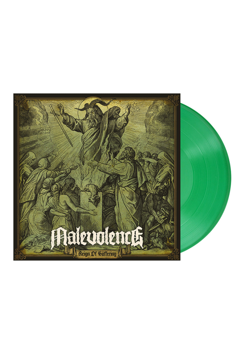 Malevolence - Reign Of Suffering (ReIssue 2023) Ltd. Transparent Green - Colored Vinyl | Neutral-Image