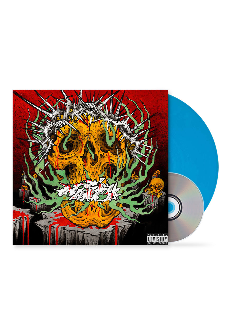 Nasty - Heartbreak Criminals Ltd. Transparent Light Blue - Colored LP + CD | Neutral-Image