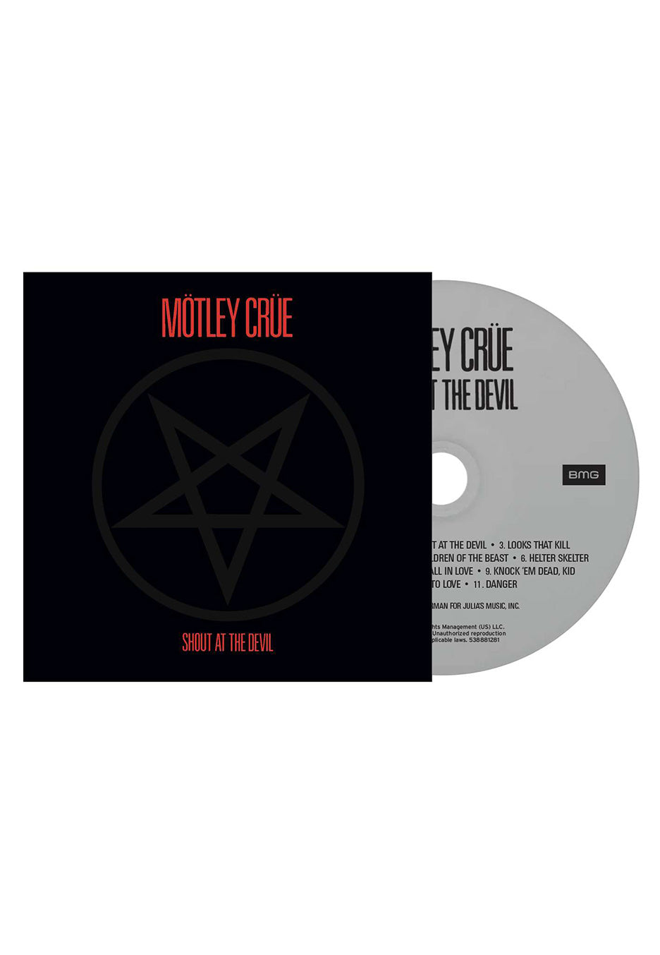 Mötley Crüe - Shout At The Devil (40th Anniversary) Ltd. LP Replica - CD | Neutral-Image