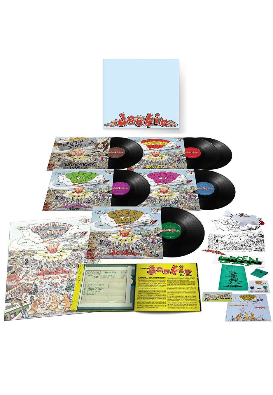 Green Day - Dookie (30th Anniversary) - 6 Vinyl Boxset | Neutral-Image