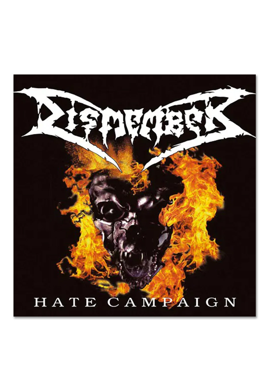 Dismember - Hate Campaign Ltd. Transparent Orange w/ Black - Splattered Vinyl | Neutral-Image