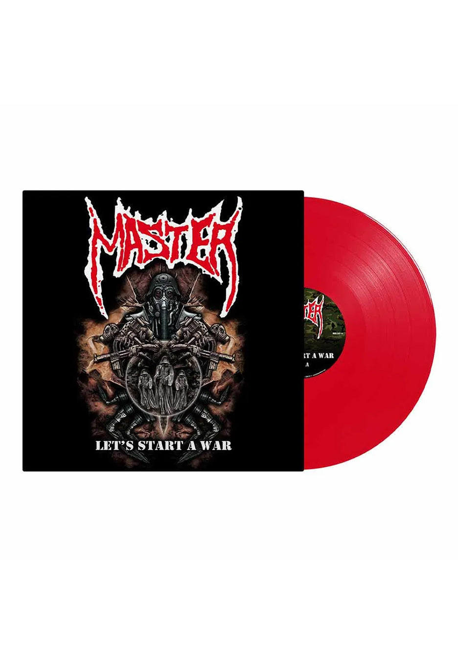 Master - Let's Start A War Ltd. Transparent Red - Colored Vinyl | Neutral-Image