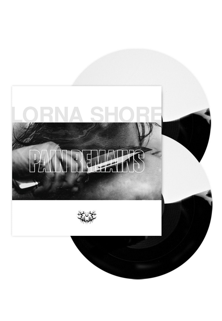Lorna Shore - Pain Remains Ltd. Black White Split - Colored 2 Vinyl | Neutral-Image