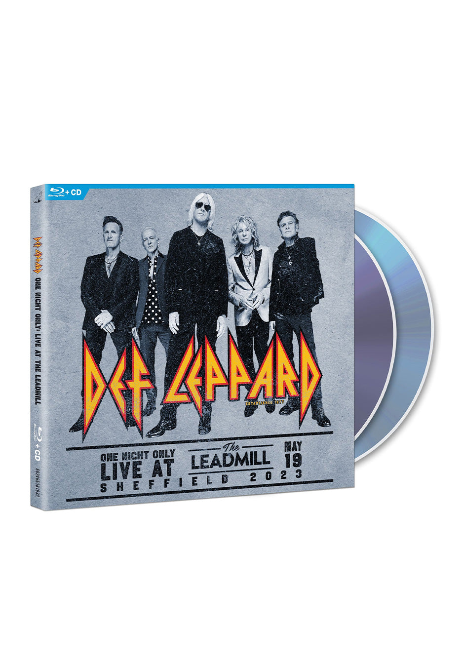 Def Leppard - Live At The Leadmill (Sheffield 2023) - CD + Blu Ray | Neutral-Image