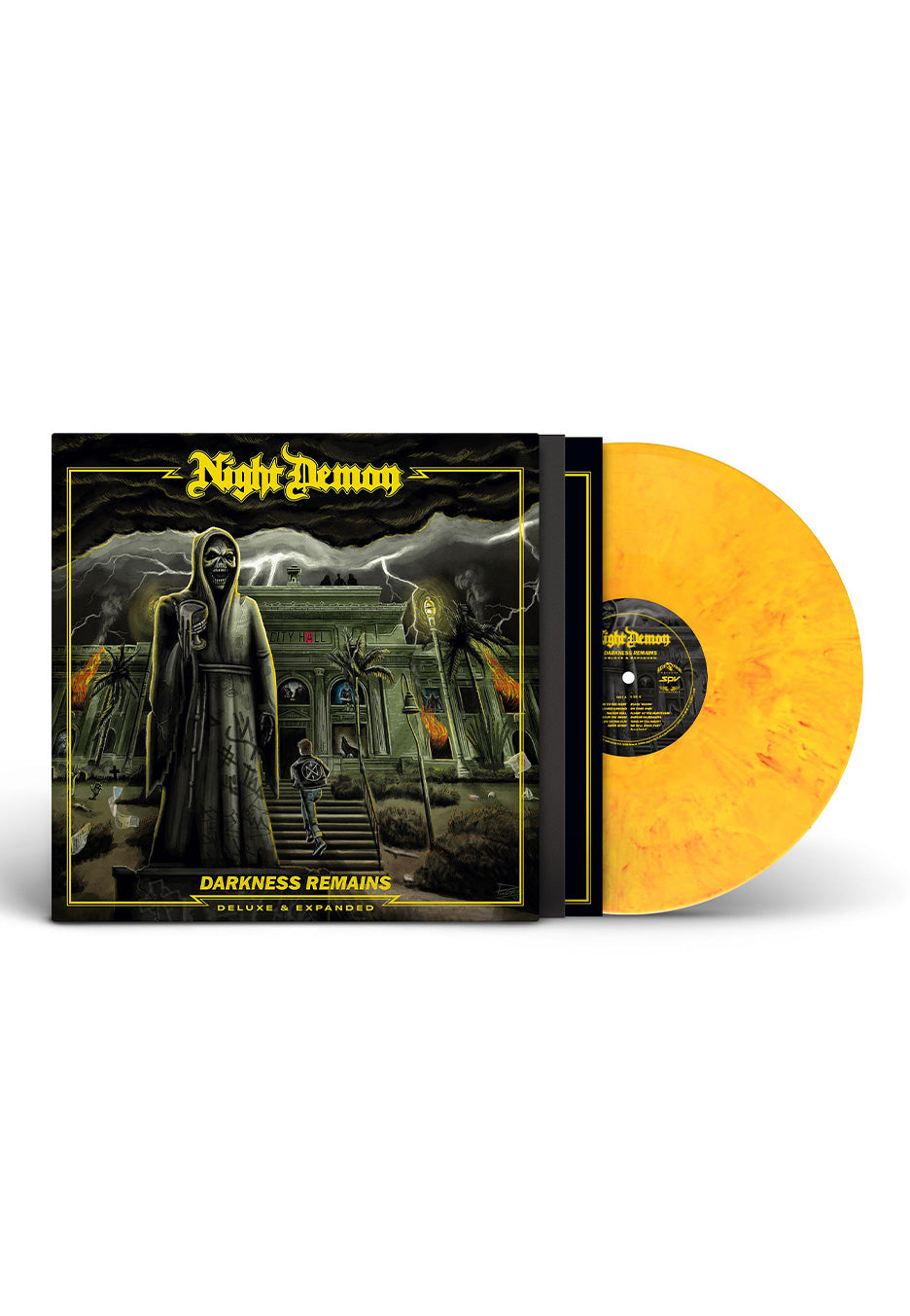 Night Demon - Darkness Remains (Deluxe & Expanded) Ltd. Yellow - Marbled Vinyl | Neutral-Image