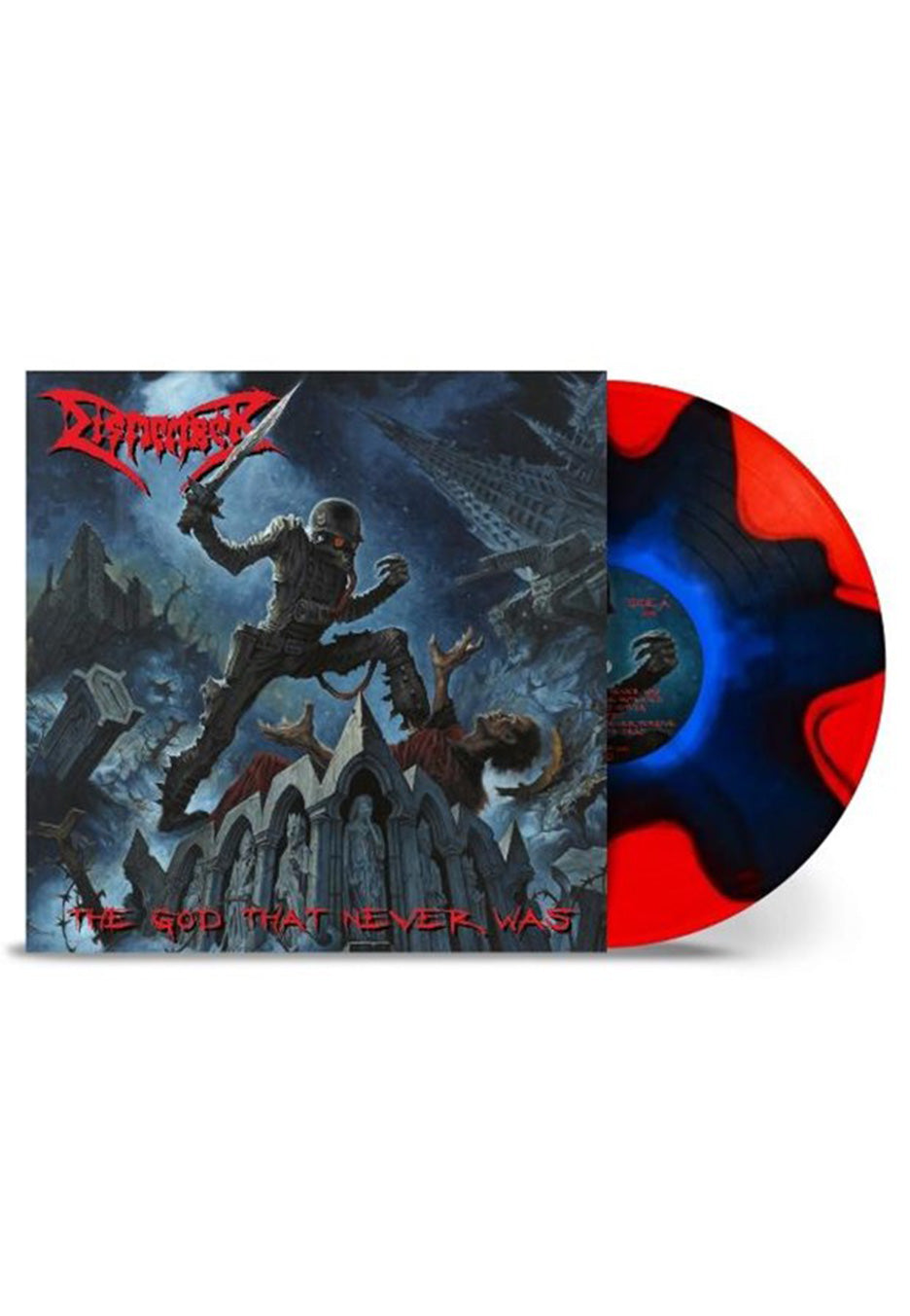 DISMEMBER - The God That Never Was Red/Black/Blue - Colored Vinyl | Neutral-Image