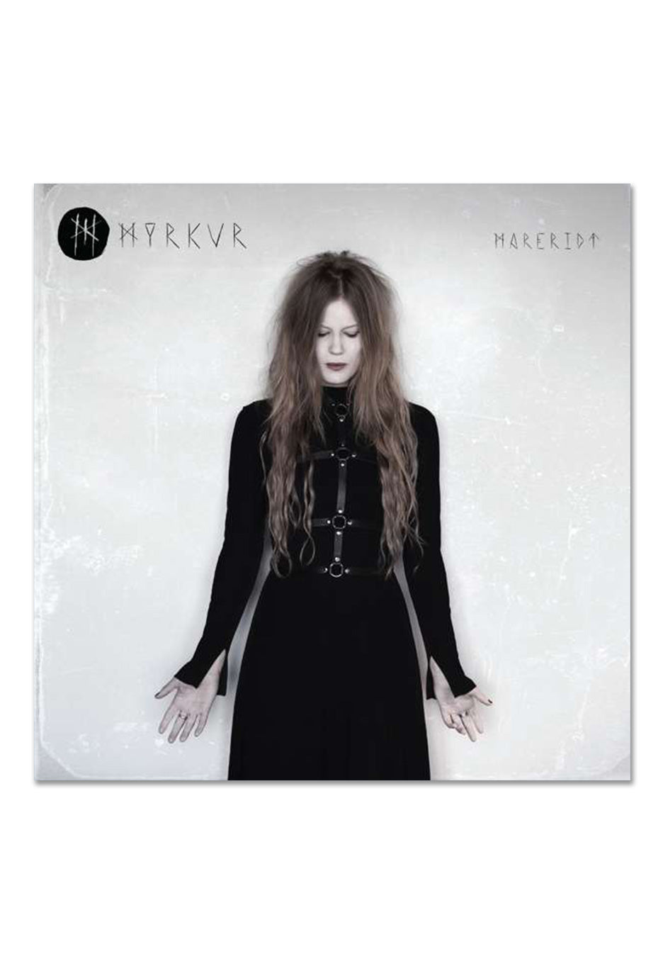 Myrkur - Mareridt Silver and Clear - Marbled Vinyl | Neutral-Image